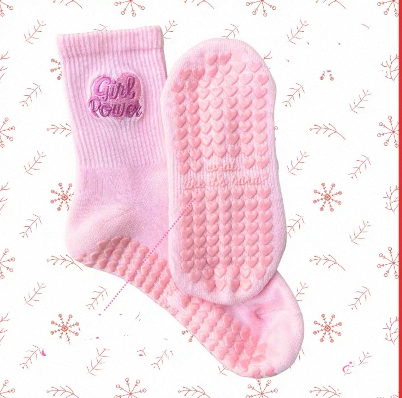 Women’s Non-Slip Studio Socks – Pilates, Barre & Yoga Essentials