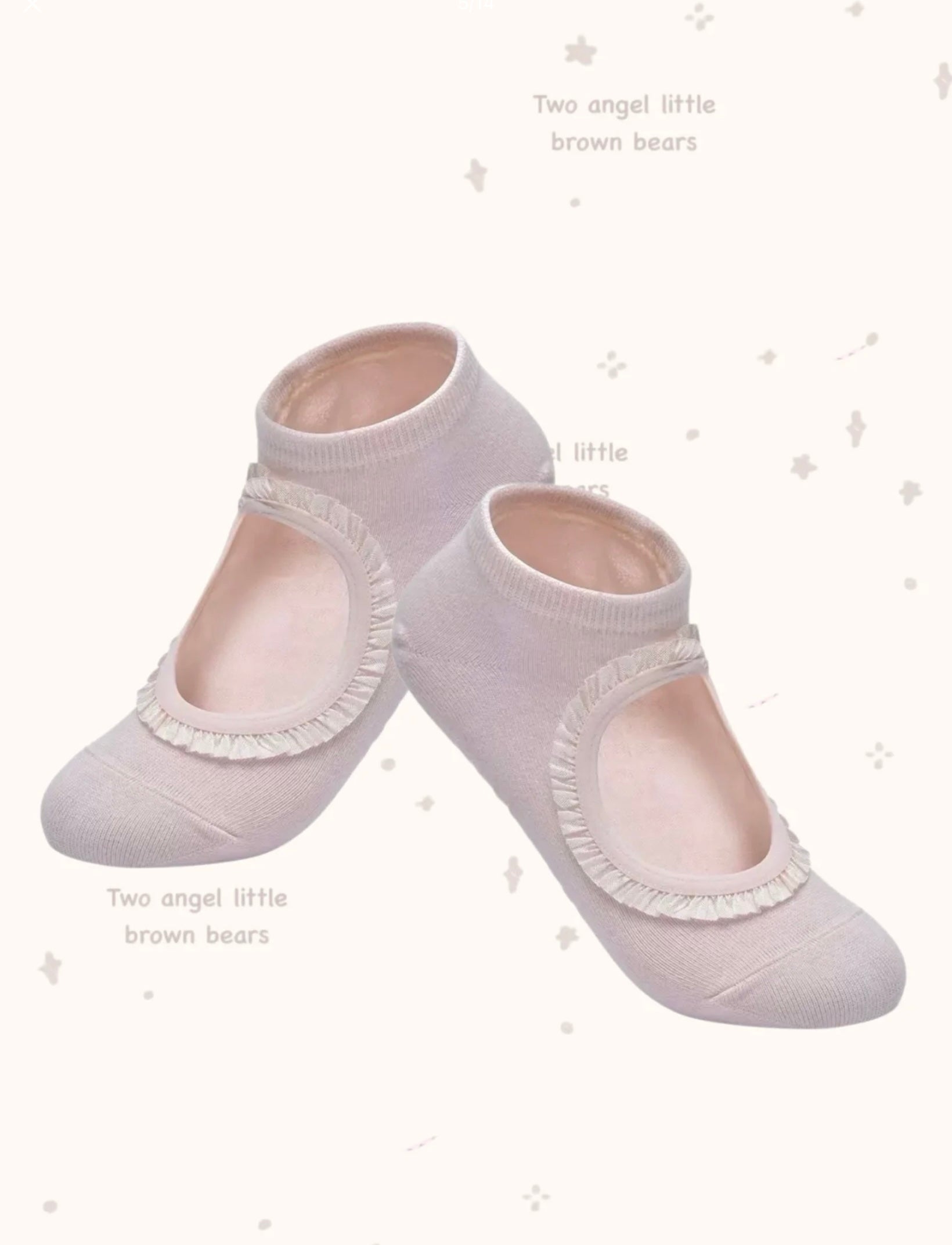 Barre Style Grip Socks – Non-Slip Pilates & Yoga Socks