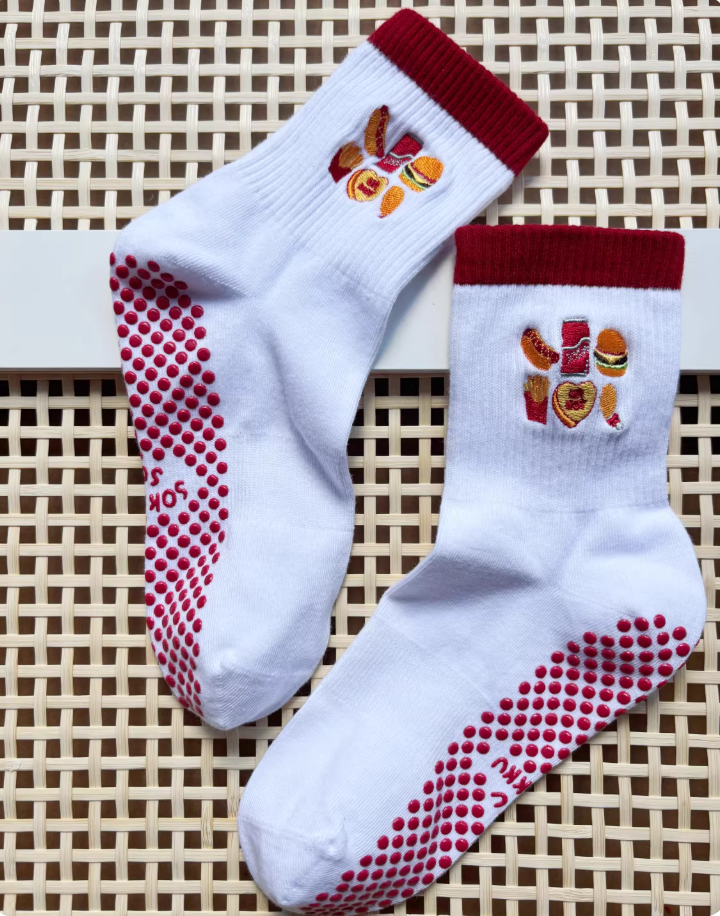 Fashion Non-Slip Socks – Women’s Pilates & Yoga Grip Socks