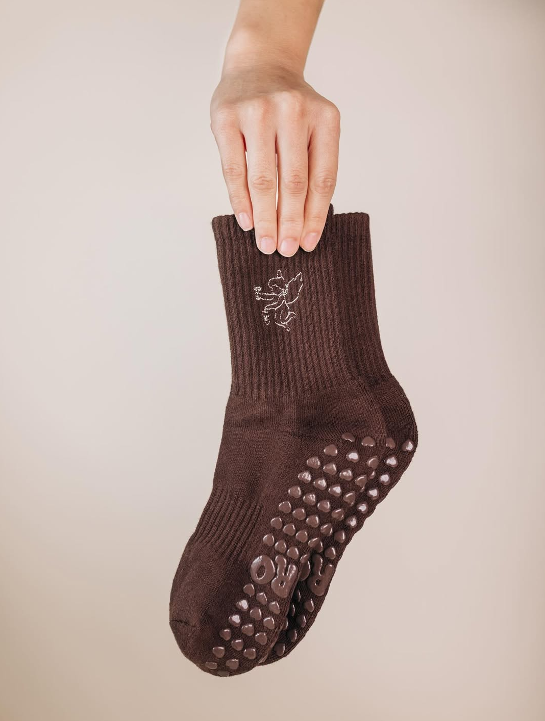 Women’s Non-Slip Studio Socks – Pilates, Barre & Yoga Essentials