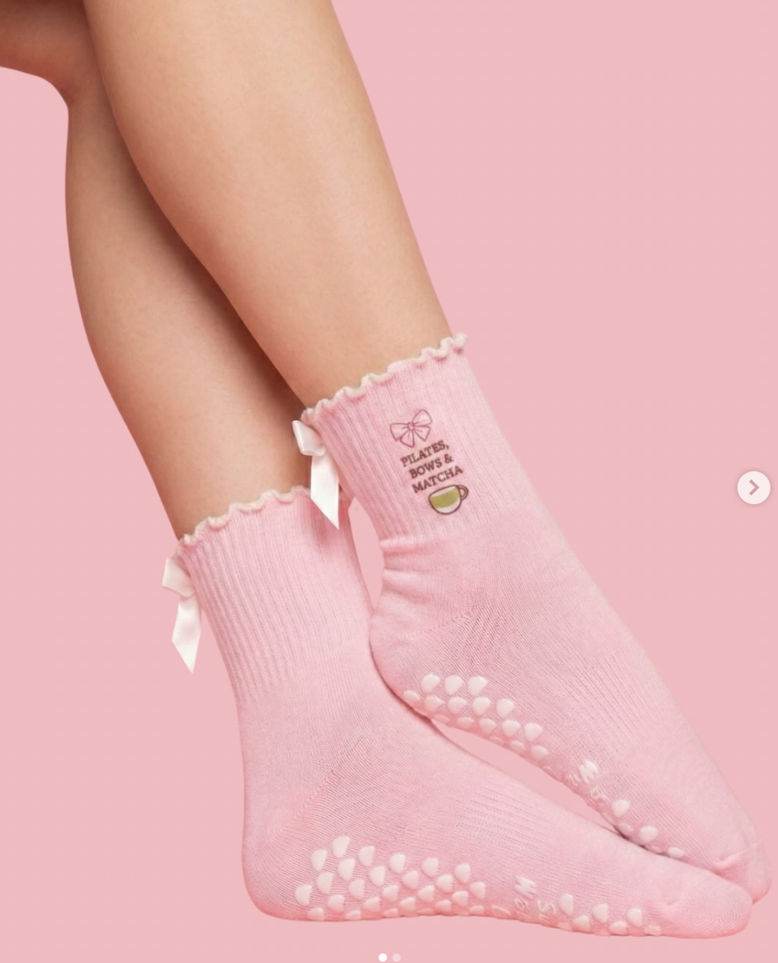 Women’s Non-Slip Studio Socks – Pilates, Barre & Yoga Essentials
