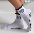 Women’s Non-Slip Grip Socks – Pilates, Yoga & Barre Studio Socks